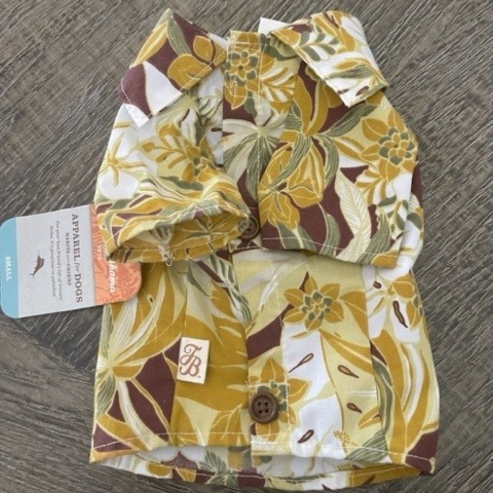 Tommy Bahama Dog Shirt NWT Size Small